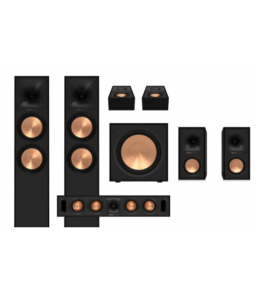 Klipsch R-800F 5.1.2 Dolby Atmos Speaker Pack